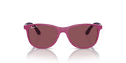 Ray-Ban RJ9077S Sunglasses - Fuchsia on Rubber Violet/Purple Polarized / 49 mm - 8056262081501