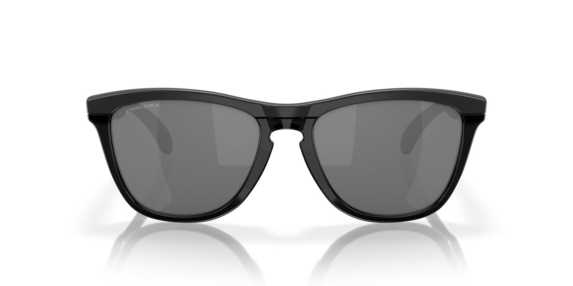 Oakley Frogskins Range Low Bridge Fit Sunglasses - Matte Black/Black Ink/Prizm Black / 55 mm - 888392614223