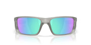 Oakley Fuel Cell Sunglasses - Matte Grey Ink/Prizm Sapphire / 60 mm - 7895653325289