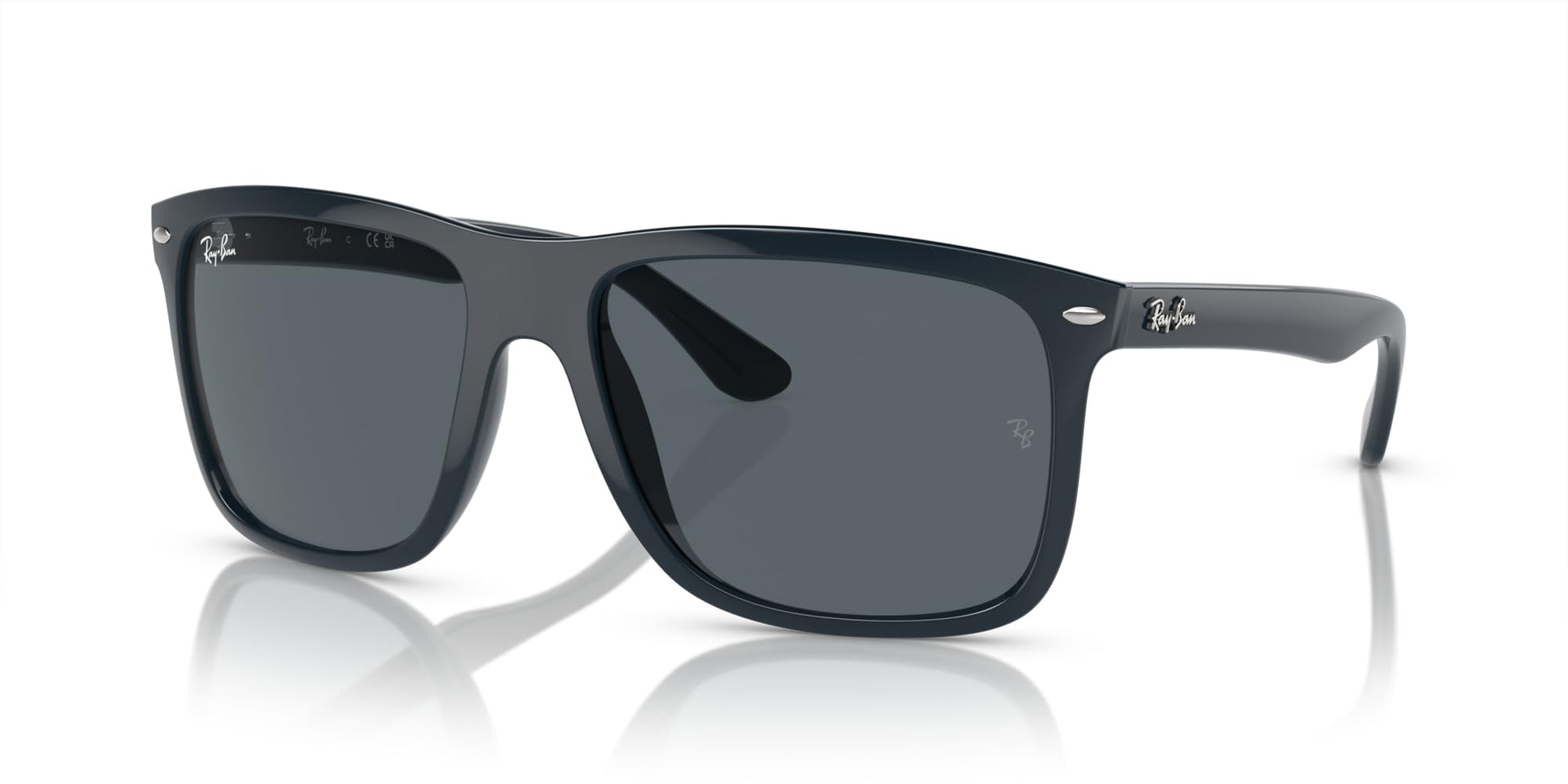 Ray-Ban Boyfriend Two RB4547 Sunglasses - Blue/Blue / 57 mm - 8056597939379 - Additional Image 1