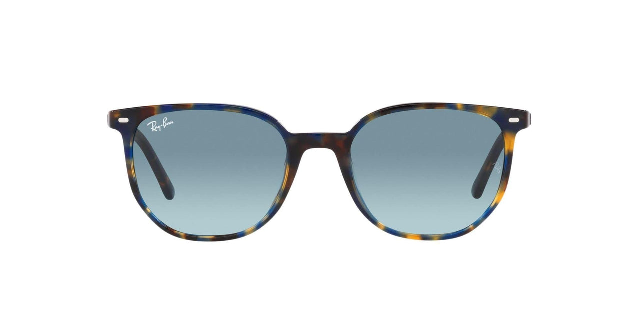 Ray-Ban Elliot RB2197 Sunglasses - Yellow Blue Havana/Blue Gradient Grey / 52 mm - 8056597625845