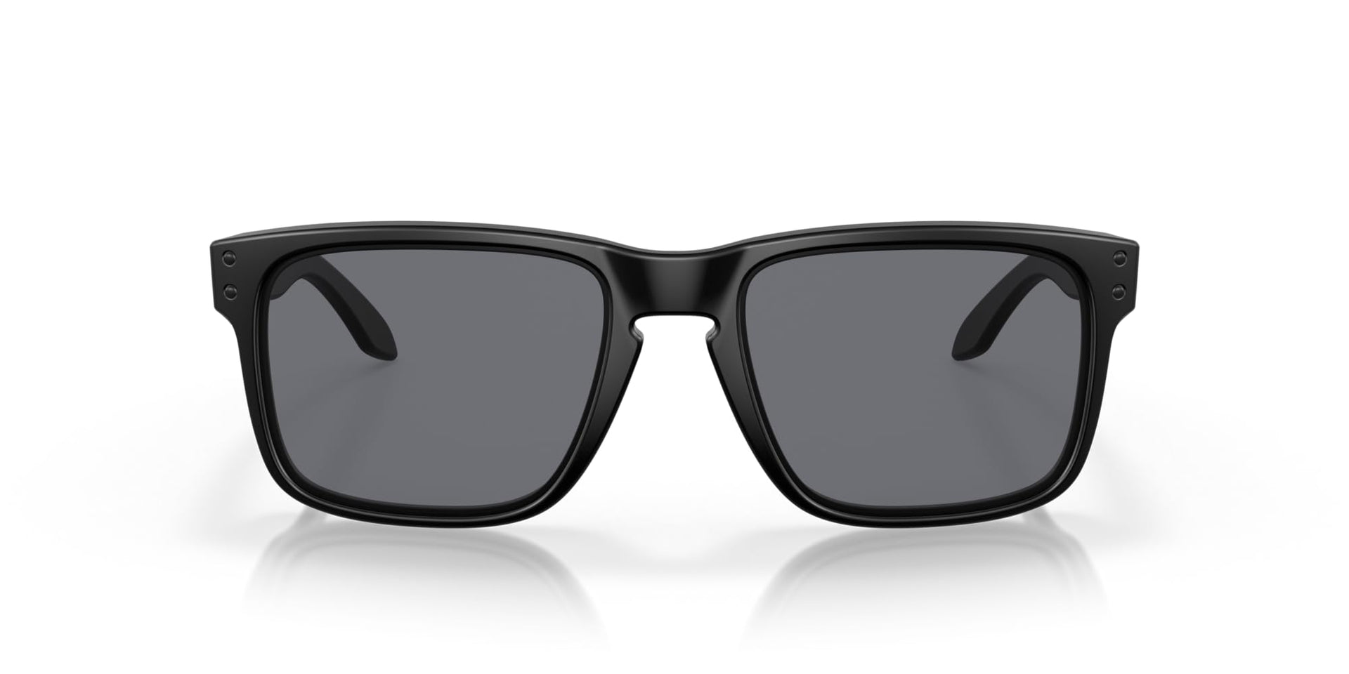 Oakley OO9102 Holbrook Sunglasses - Julian Wilson Matte Black/Violet Iridium / 57 mm - 888392471604