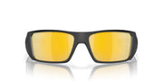Oakley Heliostat Sunglasses - Matte Black/Prizm 24k Polarized / 61 mm - 888392620408