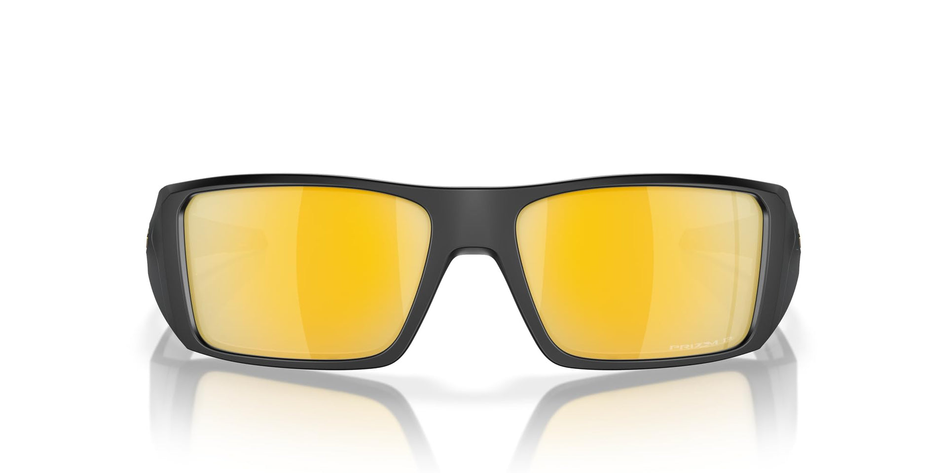 Oakley Heliostat Sunglasses - Matte Black/Prizm 24k Polarized / 61 mm - 888392620408