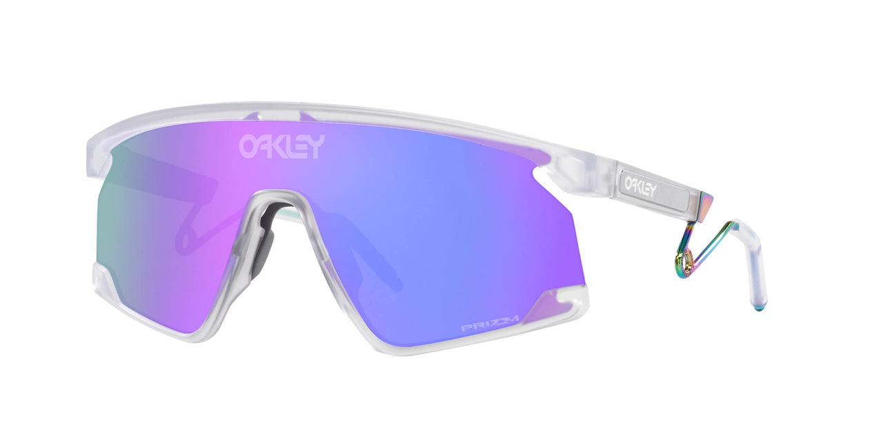 Oakley Bxtr Sunglasses - Mt Clear/Prizm Violet / 39 mm - 888392601759