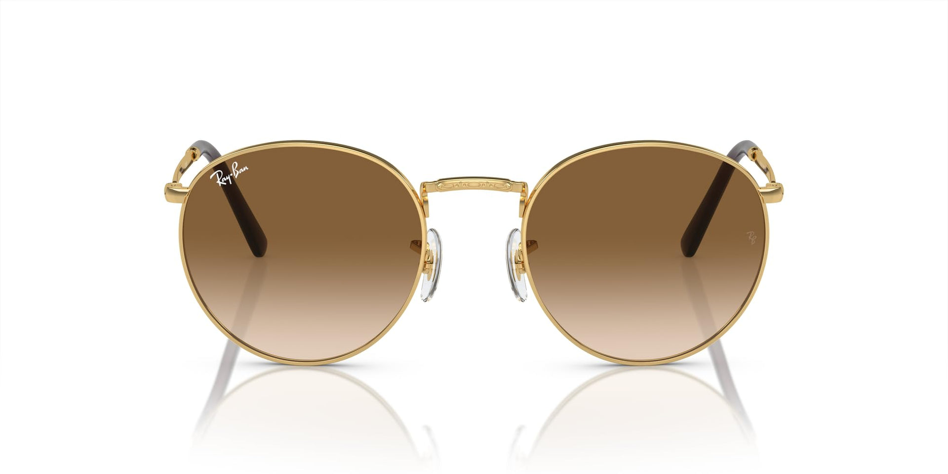 Ray-Ban RB3637 Sunglasses - Gold/Clear Gradient Brown / 53 mm - 8056597948364