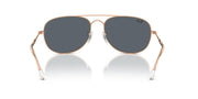 Ray-Ban Bain Bridge RB3735 Sunglasses - Rose Gold/Blue / 57 mm - X0045V8APD - Additional Image 3
