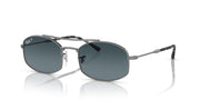 Ray-Ban RB3719 Sunglasses - Gunmetal/Blue Gradient Polarized / 54 mm - 8056597935654