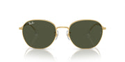 Ray-Ban RB3809 Sunglasses - Gold/Green / 55 mm - 8056597935869