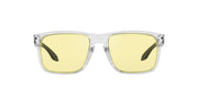 Oakley Holbrook Low Bridge Fit Sunglasses - Clear/Prizm Gaming / 56 mm - 888392596383