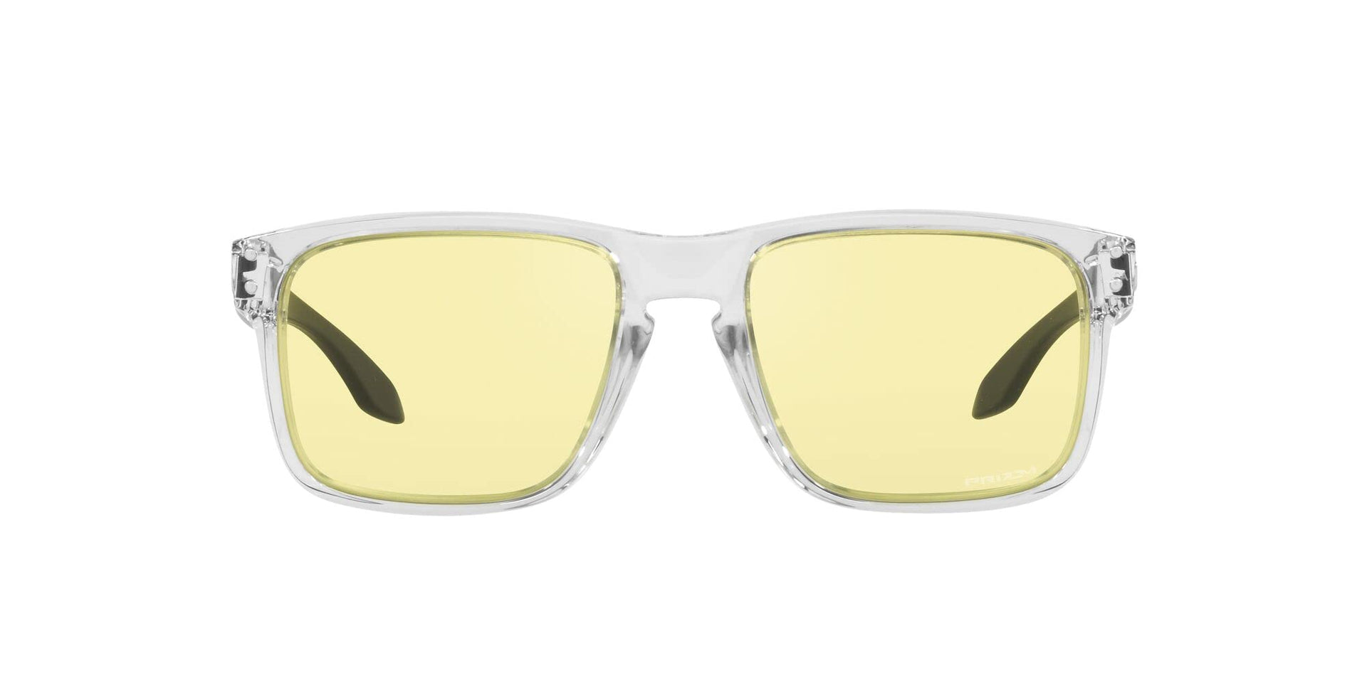 Oakley Holbrook Low Bridge Fit Sunglasses - Clear/Prizm Gaming / 56 mm - 888392596383