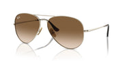 Ray-Ban Aviator Titanium RB8089 Sunglasses - Gold/Clear Gradient Brown / 58 mm (X0045URH0N) - X0045URH0N - Additional Image 1