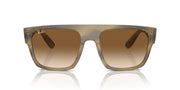 Ray-Ban Drifter RB0360S Sunglasses - Striped Green / Clear & Brown / X-Large - 8056262031247