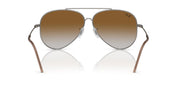 Ray-Ban Aviator Reverse RBR0101S Sunglasses - Gunmetal/Clear Gradient Brown / 62 mm (X003UYIYYN) - X003UYIYYN - Additional Image 3