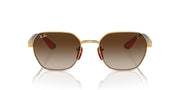 Ray-Ban Scuderia Ferrari Collection Chromance RB3794M Sunglasses - Gold/Gradient Brown / 54 mm - 8056262012109