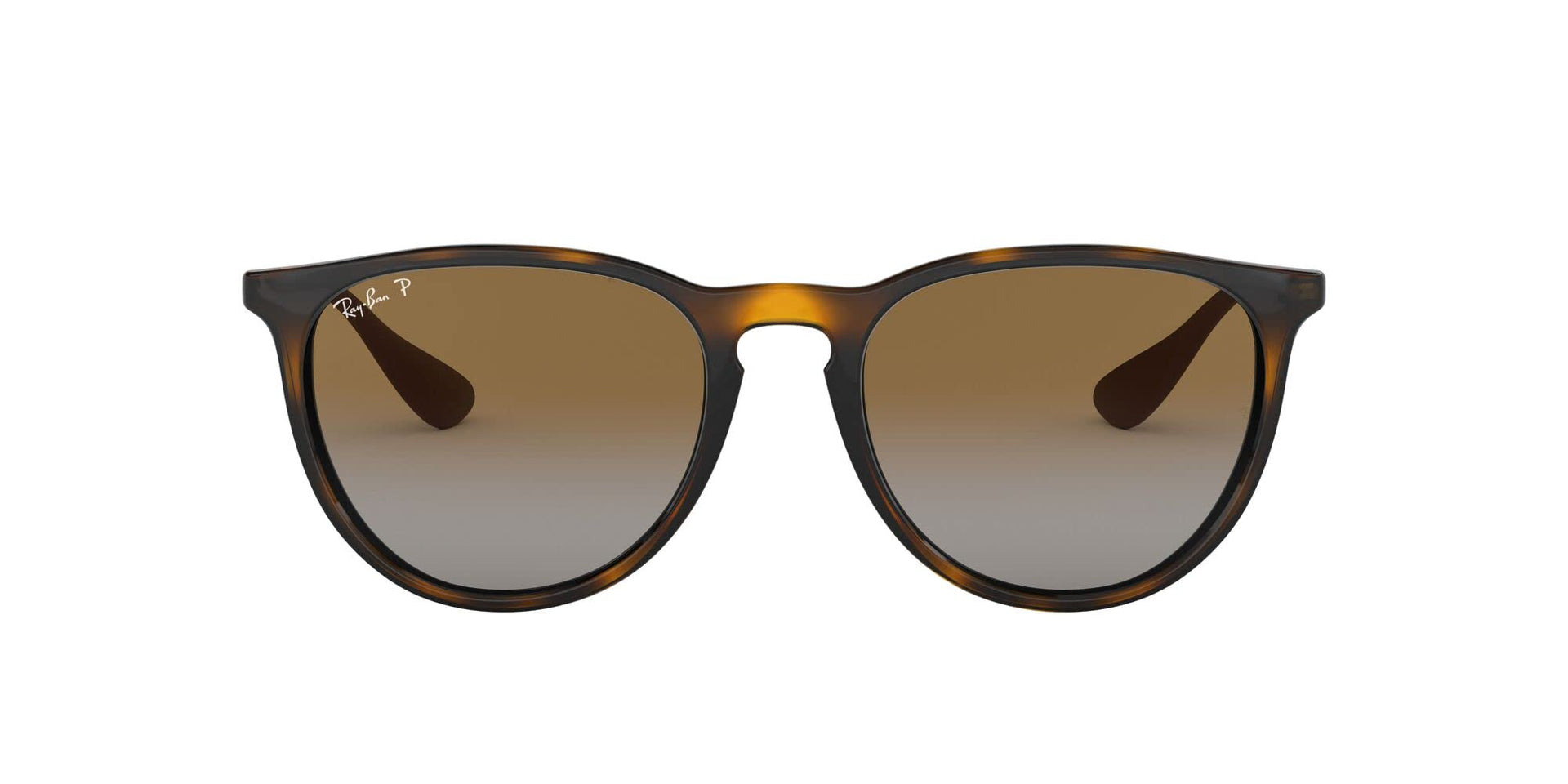 Ray-Ban Erika RB4171 Sunglasses - Light Havana/Polarized Gradient Brown / 54 mm - 8053672495744