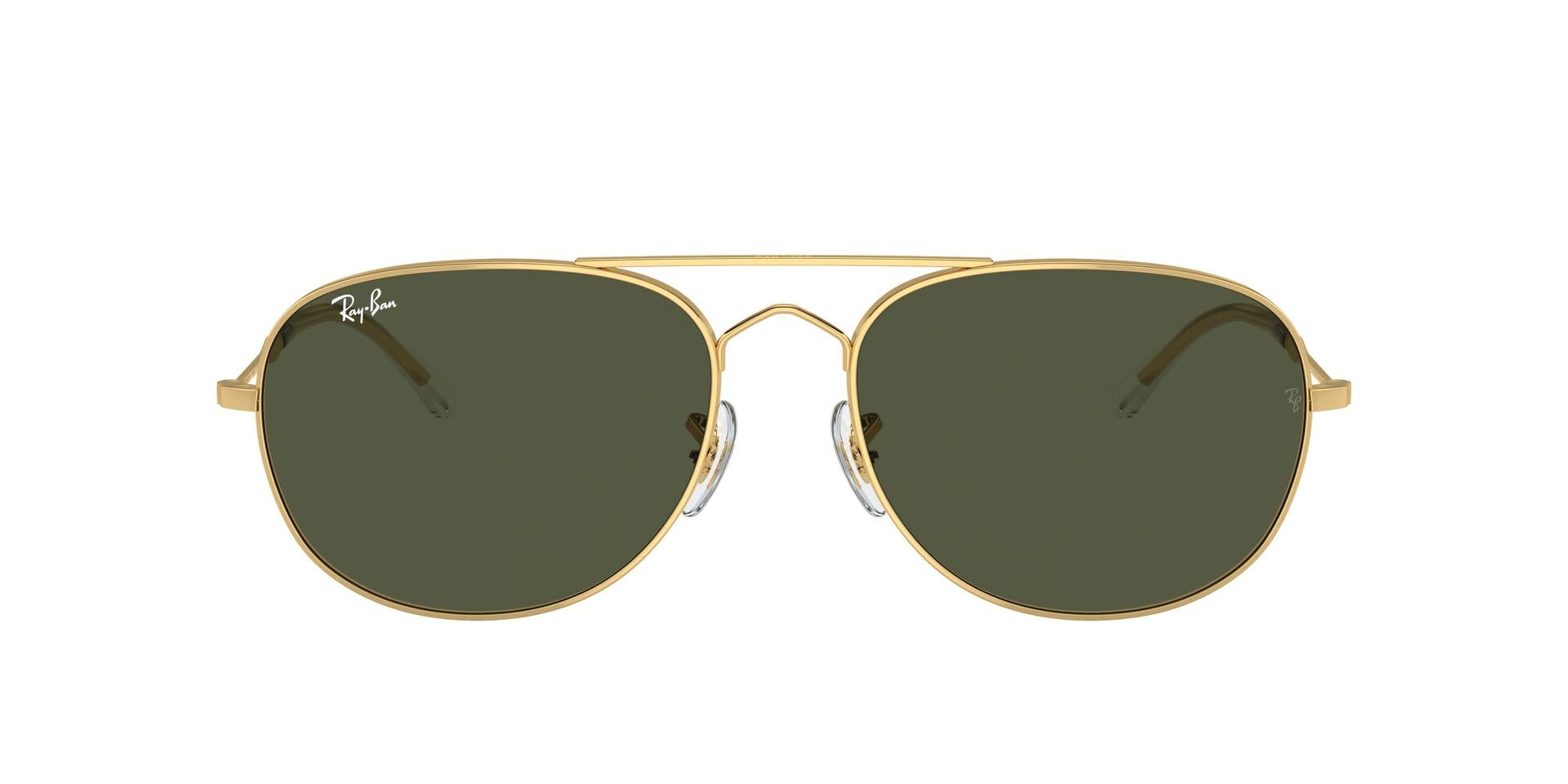 Ray-Ban Bain Bridge RB3735 Sunglasses - Gold/Green / 60 mm - X0045V53EJ - Additional Image 1
