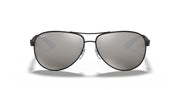Ray-Ban Carbon Fiber Aviator RB8313 Sunglasses - Black/Polarized Grey Mirror Black / 61 mm - 8053672346299 - Additional Image 2