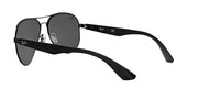 Ray-Ban Aviator RB3523 Sunglasses - Matte Black/Grey Mirrored Silver / 59 mm (X001ECJ6PT) - X001ECJ6PT - Additional Image 4