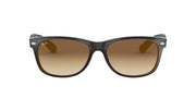 Ray-Ban New Wayfarer RB2132 Sunglasses - Light Havana/Clear Gradient Brown / 52 mm - 805289295532