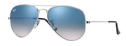 Ray-Ban Aviator RB3025 Sunglasses Batch 2 - Silver / 62 mm - X001CQ66UF
