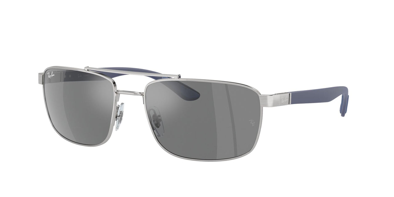 Ray-Ban RB3737 Sunglasses - Silver/Grey Mirrored Silver / 60 mm - 8056262041895