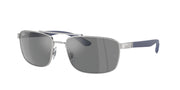 Ray-Ban RB3737 Sunglasses - Silver/Grey Mirrored Silver / 60 mm - 8056262041895