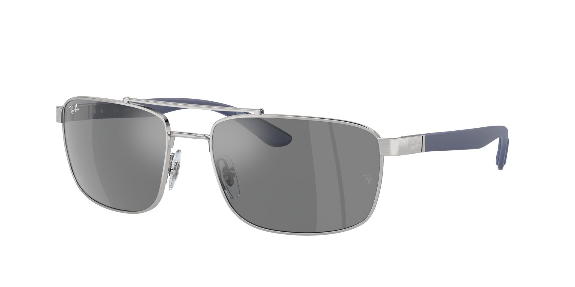 Ray-Ban RB3737 Sunglasses - Silver/Grey Mirrored Silver / 60 mm - 8056262041895