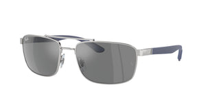 Silver/Grey Mirrored Silver