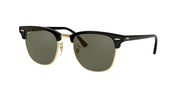 Ray-Ban Clubmaster RB3016 Sunglasses - Black / G-15 Green Polarized / Large - 805289346883