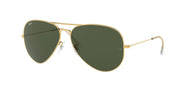Ray-Ban Aviator Large Metal II RB3026 Sunglasses - Gold/G-15 Green / 62 mm - 805289628460 - Additional Image 1