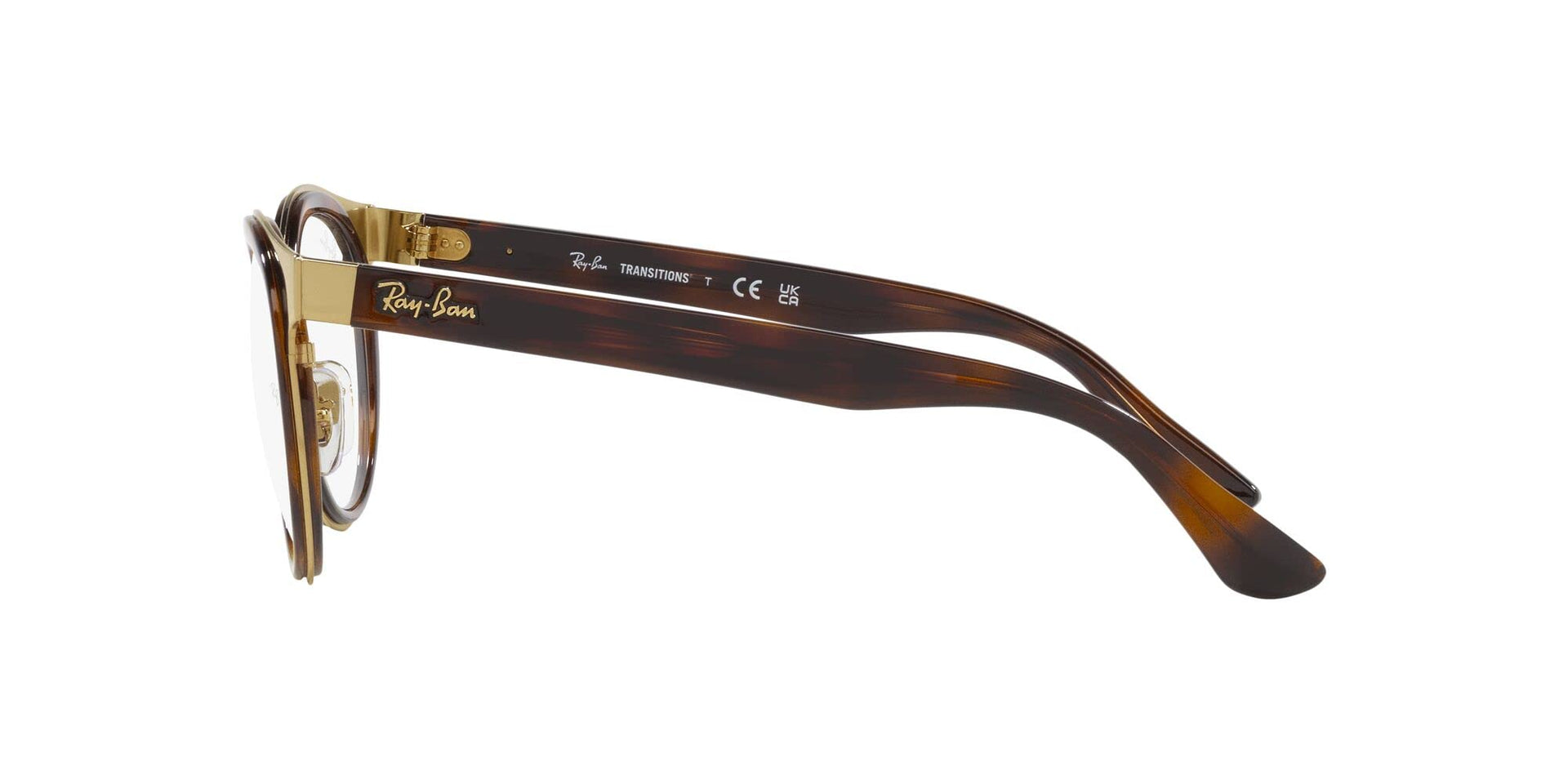 Ray-Ban Bonnie RB3710 Sunglasses - Havana on Gold/Transition Clear to Grey/Green Quartz / 50 mm - X003R3EX8X - Additional Image 3