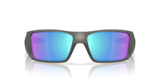 Oakley Heliostat Sunglasses - Matte Grey Smoke/Prizm Sapphire Polar / 61 - 888392642165