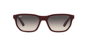 Ray-Ban RB4404M Sunglasses - Dark Red/Grey Gradient / 57 mm - 8056597853767