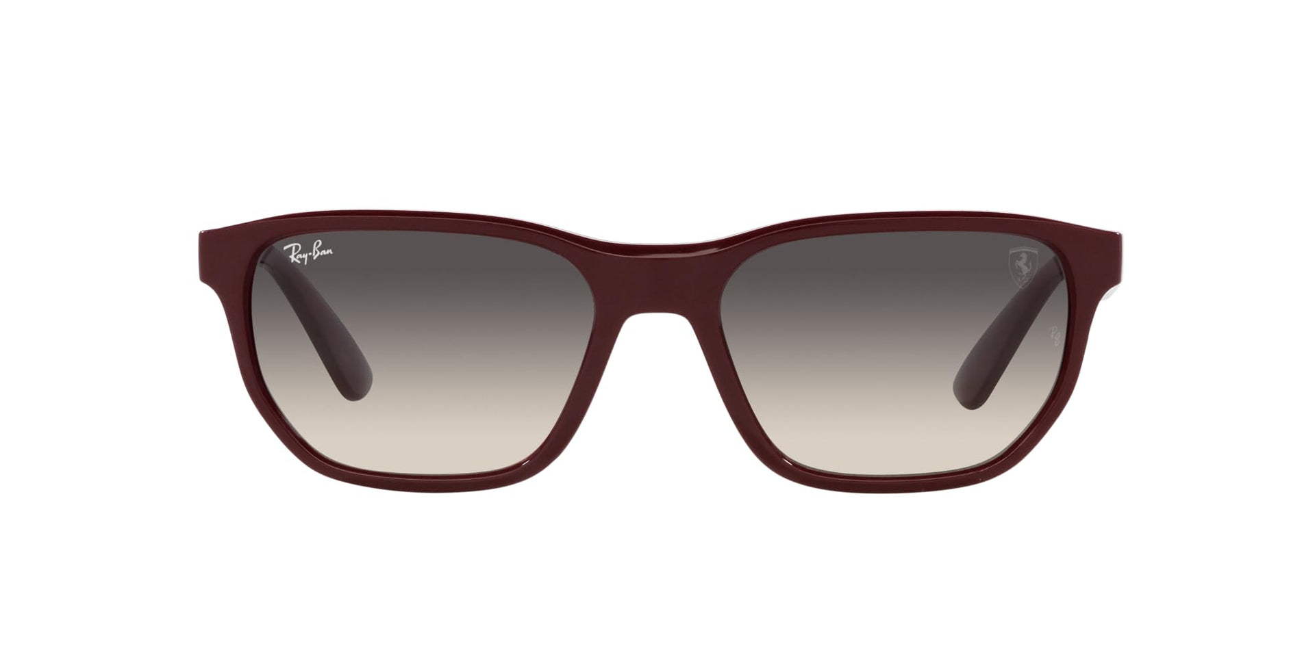 Ray-Ban RB4404M Sunglasses - Dark Red/Grey Gradient / 57 mm - 8056597853767