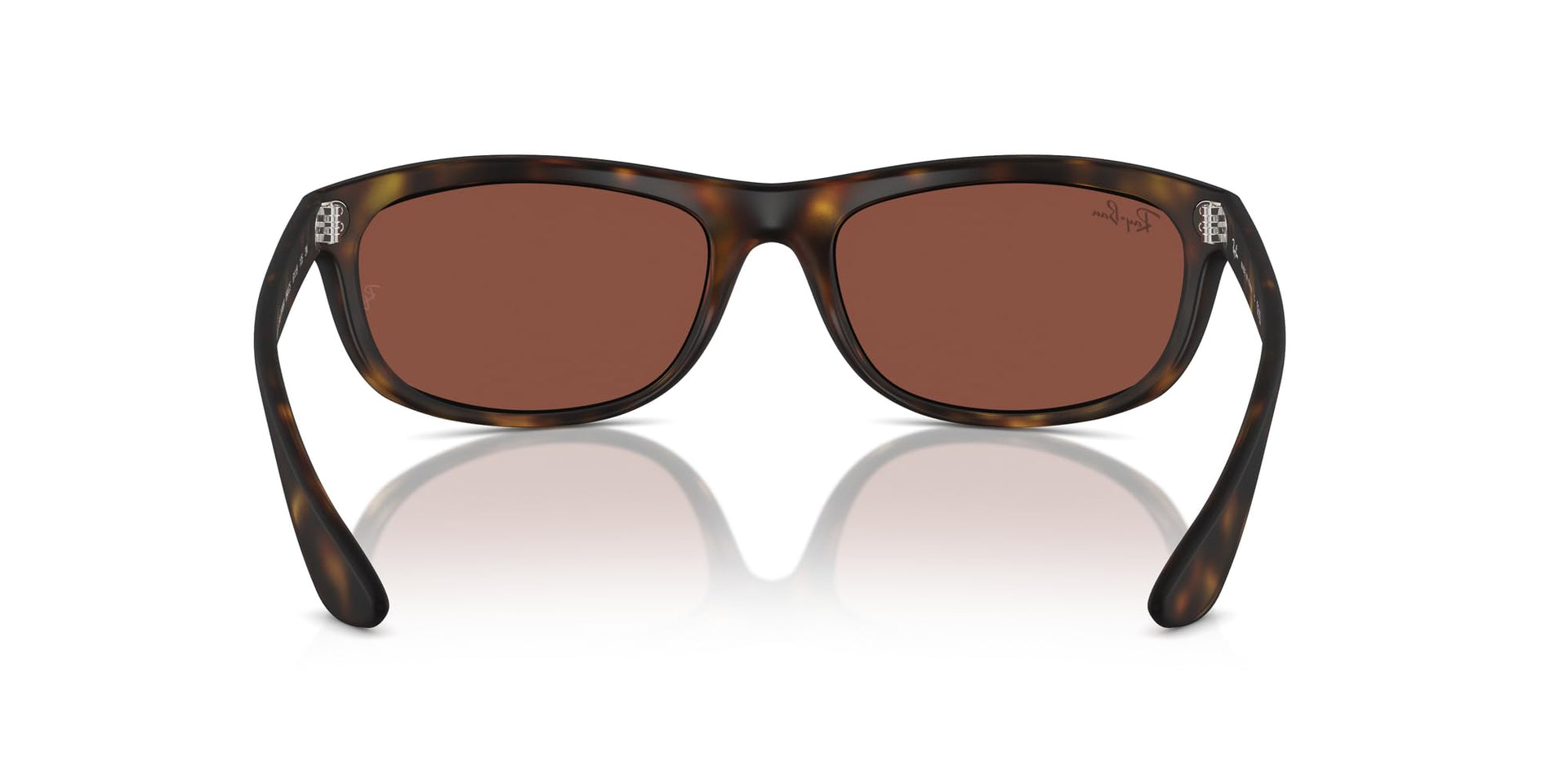 Ray-Ban Balorama RB4089 Sunglasses - Matte Havana/Red / 62 mm - X0045V49WB - Additional Image 3