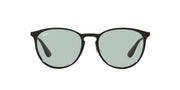 Ray-Ban Erika Metal RB3539 Sunglasses - Black/Evolve Photochromic Green to Blue / 54 mm - 8056597445979