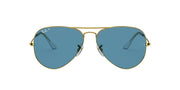 Ray-Ban Aviator RB3025 Sunglasses - Legend Gold/Polarized Blue / 58 mm - 8056597260060
