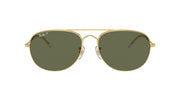 Ray-Ban Bain Bridge RB3735 Sunglasses - Gold/Polarized Green / 60 mm - 8056262043431 - Additional Image 1
