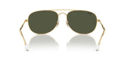 Ray-Ban Bain Bridge RB3735 Sunglasses - Gold/Green / 60 mm - X0045V53EJ - Additional Image 3