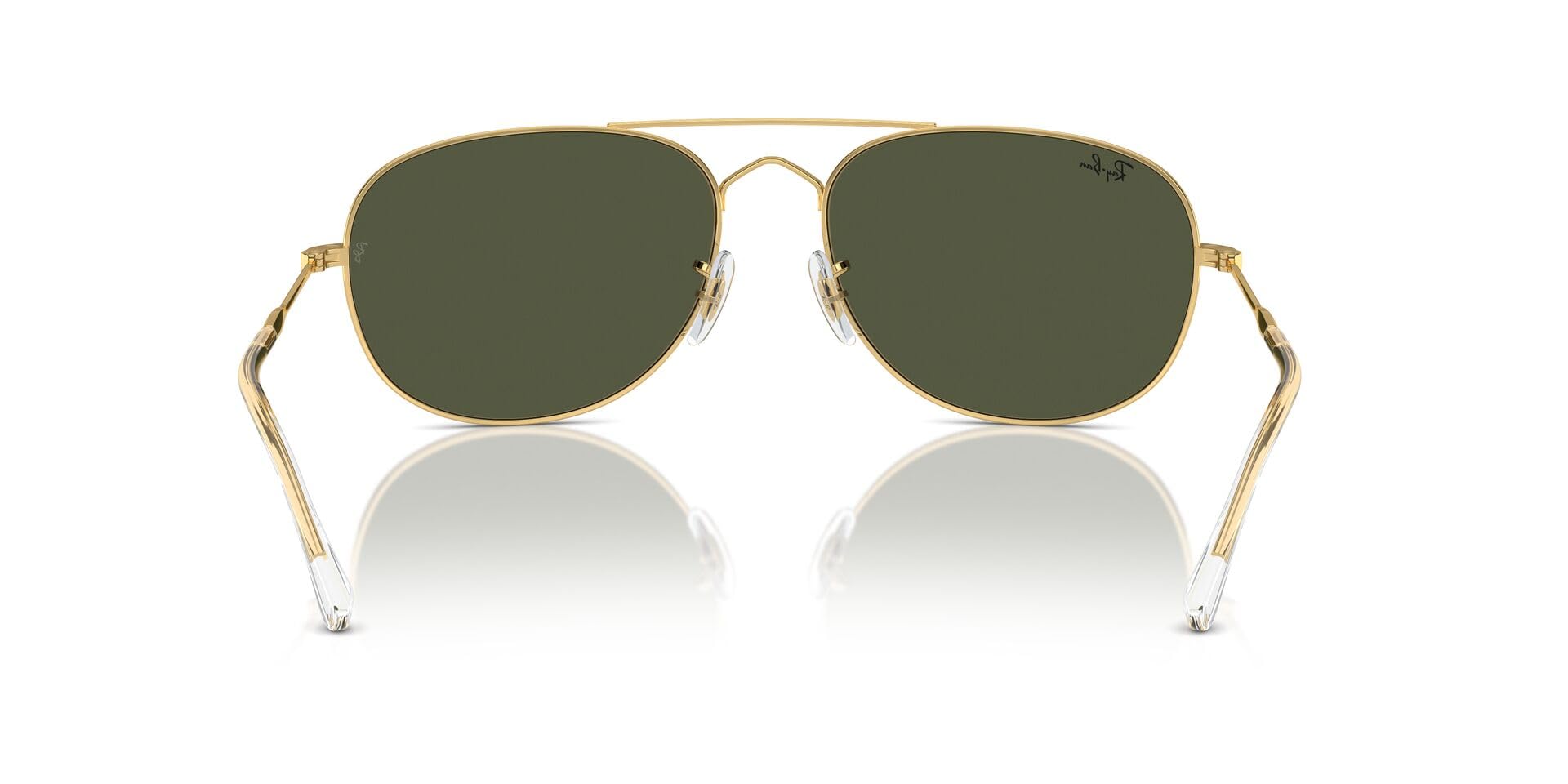 Ray-Ban Bain Bridge RB3735 Sunglasses - Gold/Green / 57 mm - X0045V8BI9 - Additional Image 3