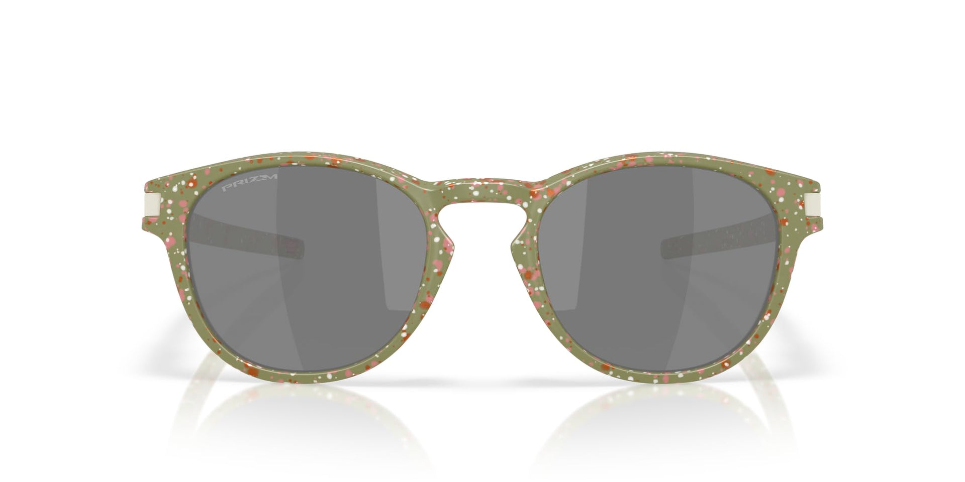 Oakley Latch Oval Sunglasses - Matte Fern Terrazzo/Prizm Black / 53 - 888392663641