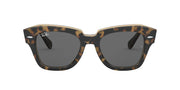 Ray-Ban State Street RB2186 Sunglasses - Havana on Transparent Brown/Dark Grey / 52 mm - 8056597439619