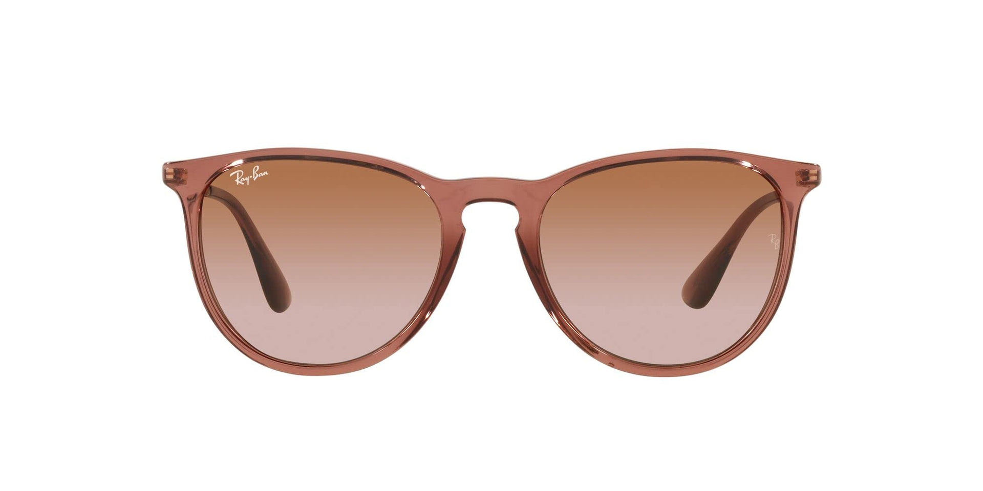 Ray-Ban Erika RB4171 Sunglasses - Transparent Light Brown/Gold/Gradient Brown / 54 mm - 8056597616652