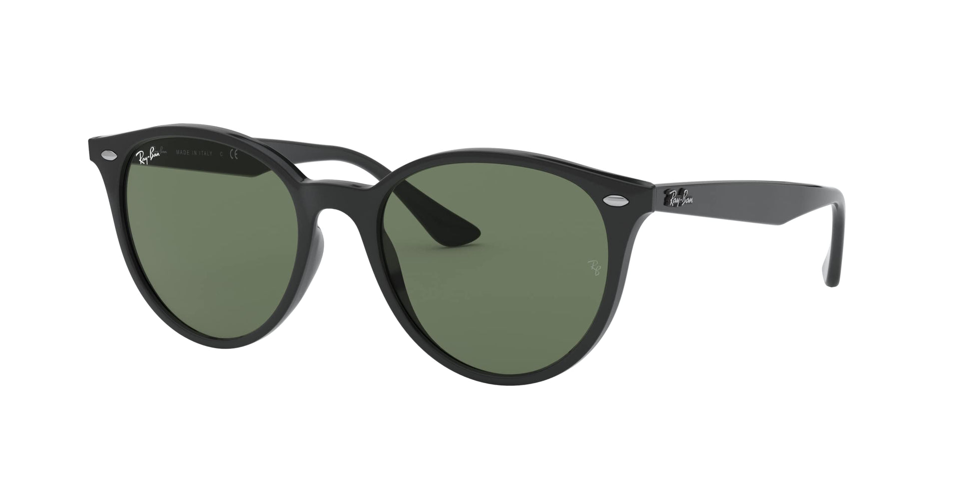 Ray-Ban RB4305 Sunglasses - Black / Green / Standard - 8056597071598