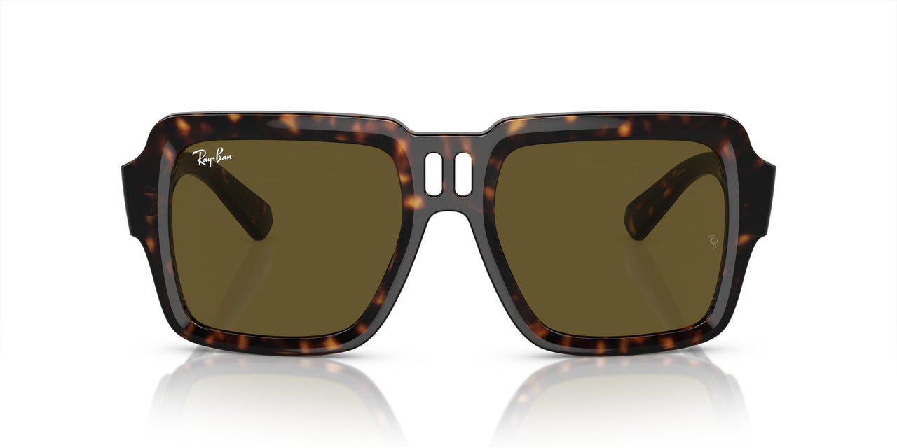 Ray-Ban Magellan RB4408 Sunglasses - Havana/Dark Brown / 54 mm - 8056597936941