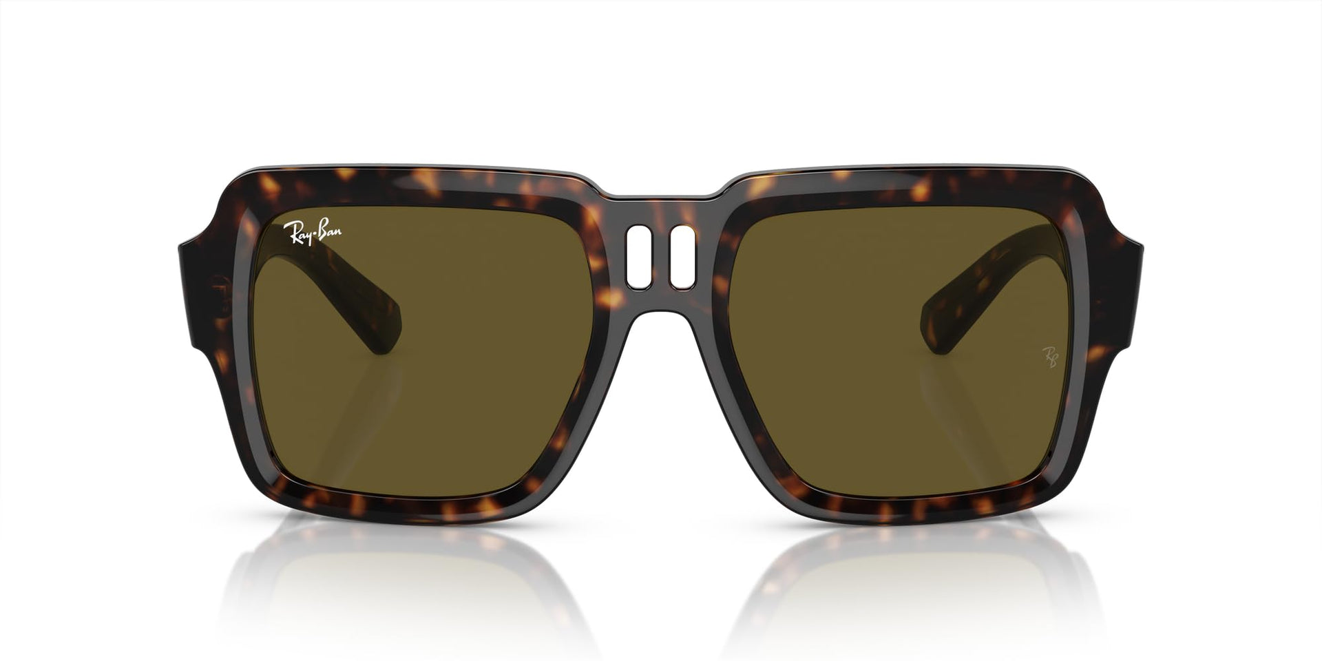 Ray-Ban Magellan RB4408 Sunglasses - Havana/Dark Brown / 54 mm - 8056597936941