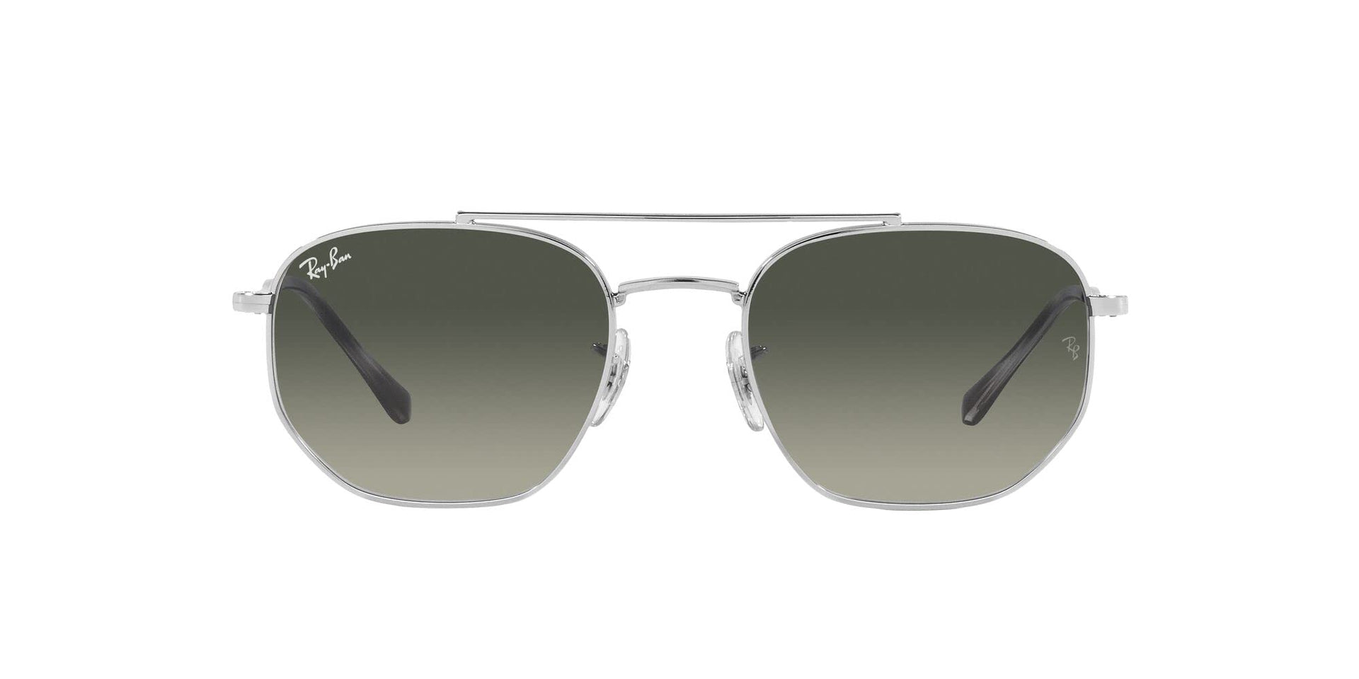 Ray-Ban RB3707 Sunglasses - Silver/Grey Gradient / 54 mm - 8056597834278