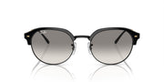 Ray-Ban RB4429 Sunglasses - Black on Black/Gold/Clear Gradient Grey / 55 mm - 8056597939058