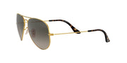 Ray-Ban Aviator RB3025 Sunglasses Batch 3 - Gold/Light Grey Gradient Dark Grey / 62 mm - X002D3C2MH - Additional Image 2
